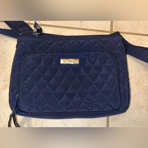 Navy Blue Vera Bradley Cross Body Bag